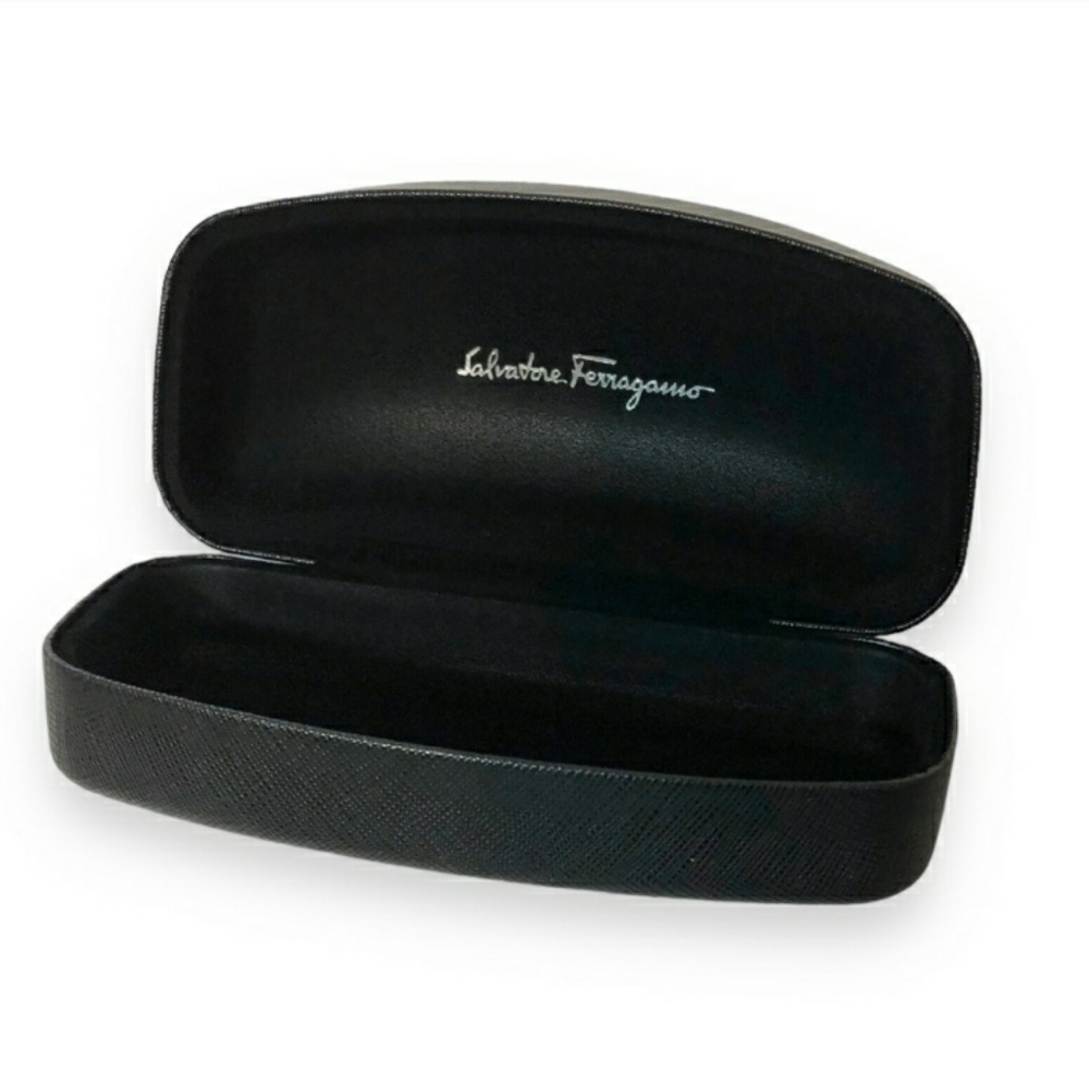 FERRAGAMO Saffiano Hard Case for Glasses